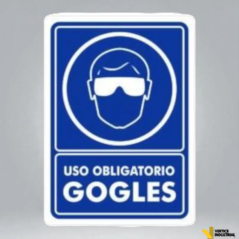 [305-03] USO OBLIGATORIO DE GOGLES ESTIRENO MOD 305  (30x40)