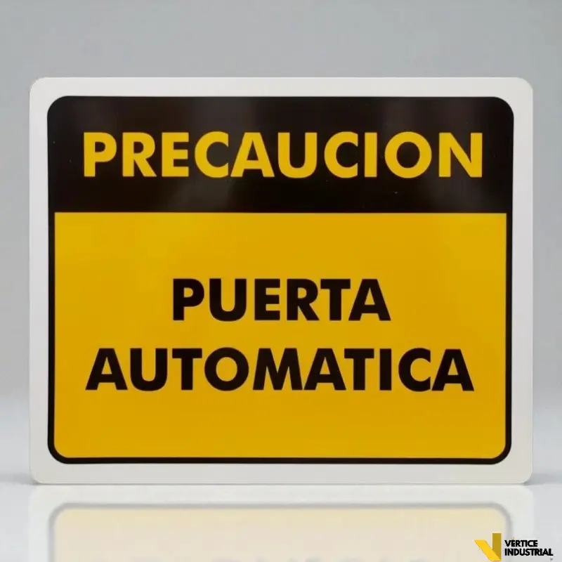 [455-03] PRECAUCIÓN PUERTA AUTOMÁTICA