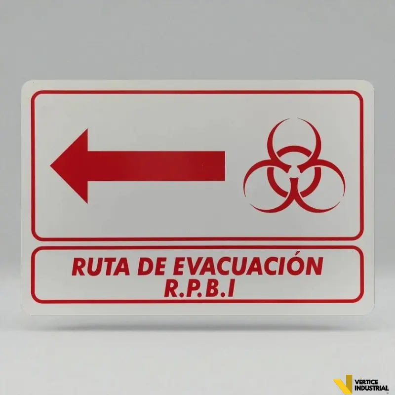 [621-01] RUTA DE EVACUACIÓN RPBI (IZQUIERDA)