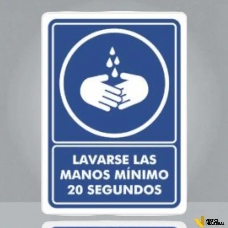 [657-01] LAVARSE LAS MANOS MÍNIMO 20 SEG ESTIRENO MOD 657