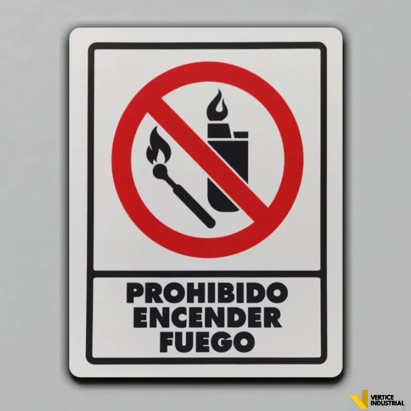 [SC049N07] PROHIBIDO ENCENDER FUEGO