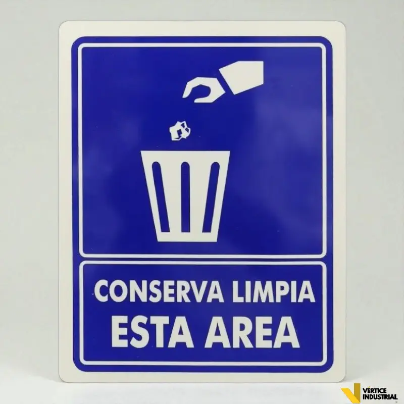 [606-03] CONSERVA LIMPIA ESTA ÁREA (25x35)