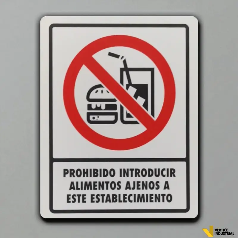 PROHIBIDO INTRODUCIR ALIMENTOS AJENOS