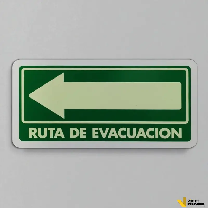[SA024N11] RUTA DE EVACUACIÓN (FLECHA A LA IZQUIERDA) MOD.024