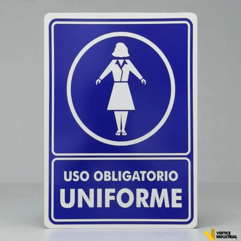 [323-03] USO OBLIGATORIO DE UNIFORME (MUJER) (30x40)