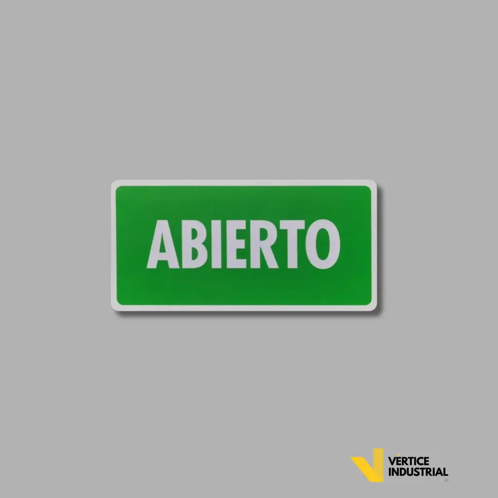 ABIERTO/CERRADO DOBLE VISTA