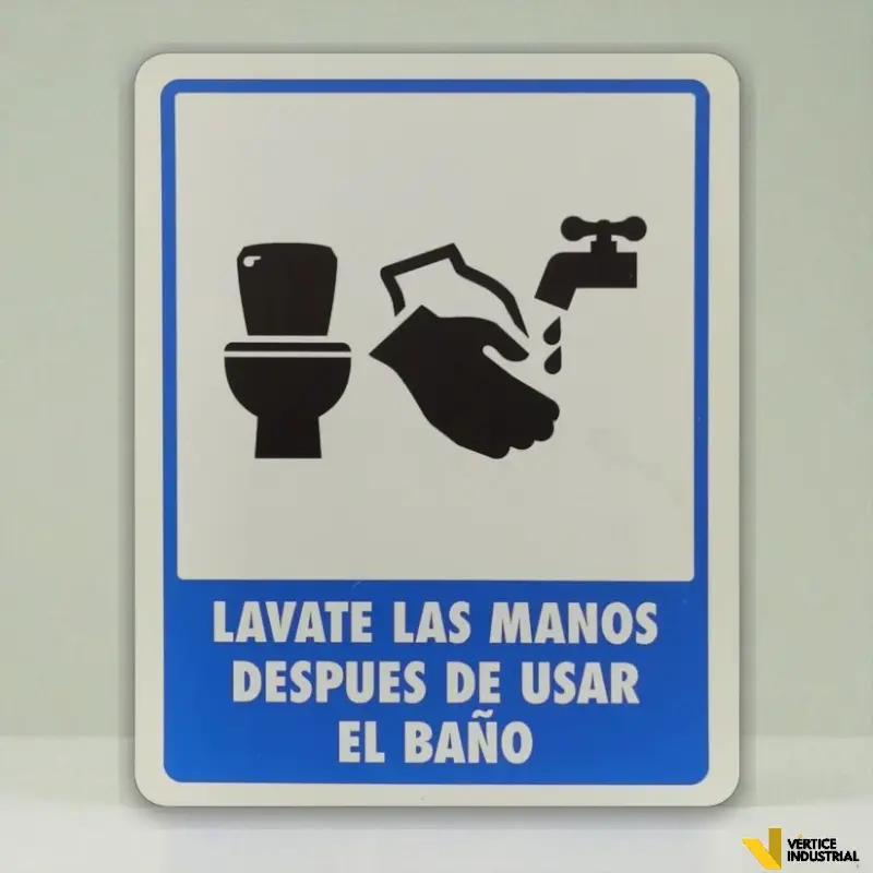 [SF198N13] LÁVATE LAS MANOS DESPUES DE USAR (30x40)