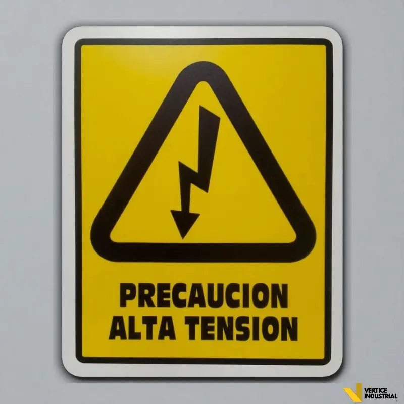 [SE130N13] PRECAUCIÓN ALTA TENSIÓN (30x40)