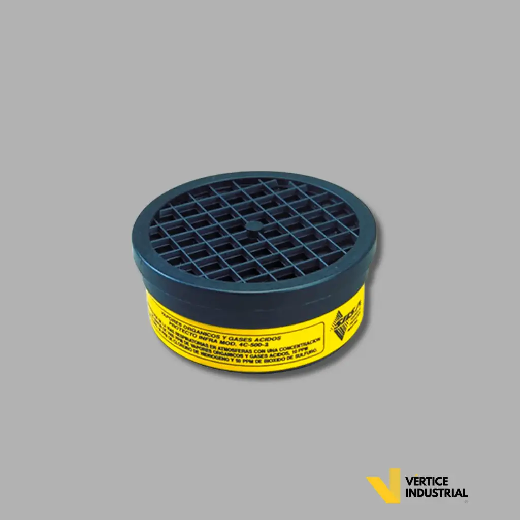 [4C6500-4-MOD. ICA] CARTUCHO AMARILLO ORGANICO Y GASES (PAR)