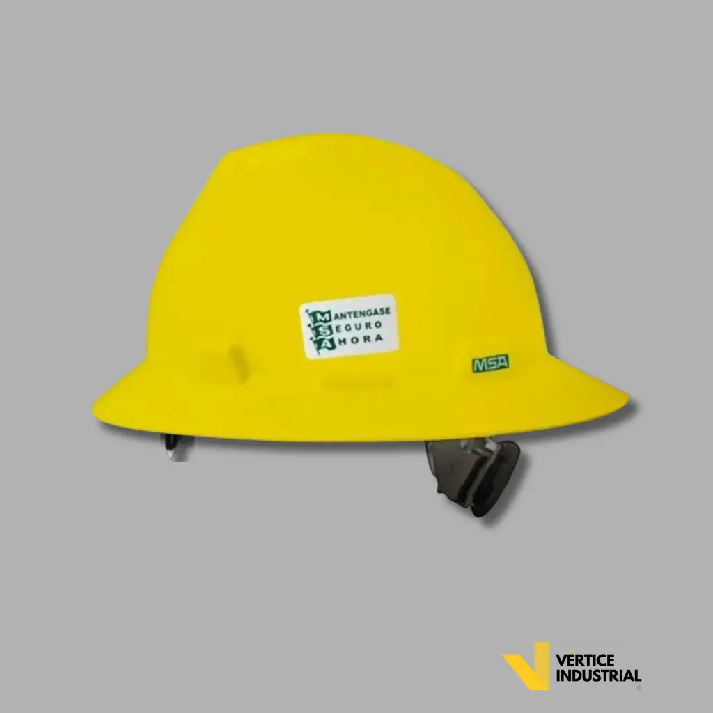 CASCO MSA ALA ANCHA CON MATRACA