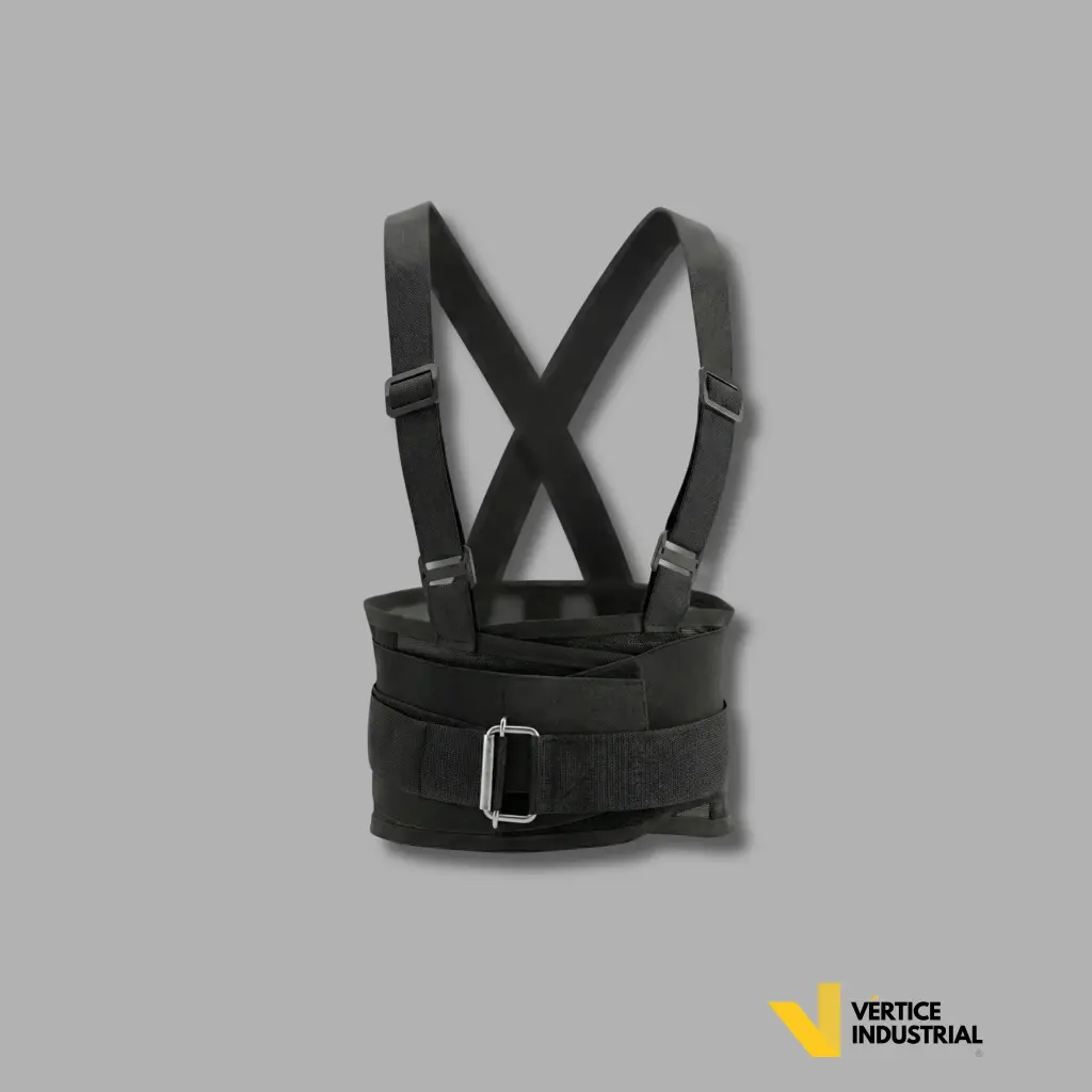 [VS.11-S] FAJA GABARDINA CON TIRANTES REFORZADA (S)