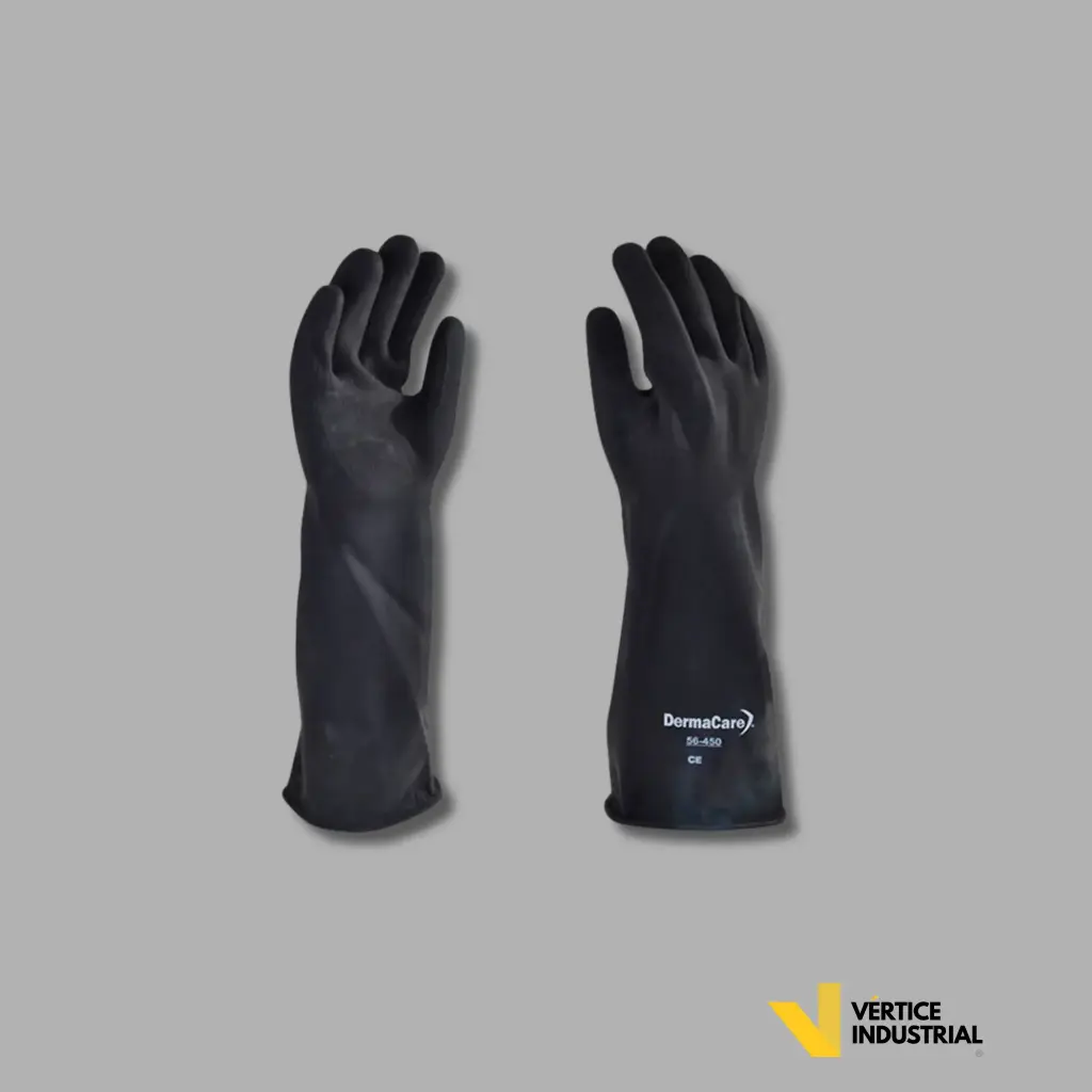 [56-450-8] GUANTES DE LATEX CONTRA ÁCIDOS (8)